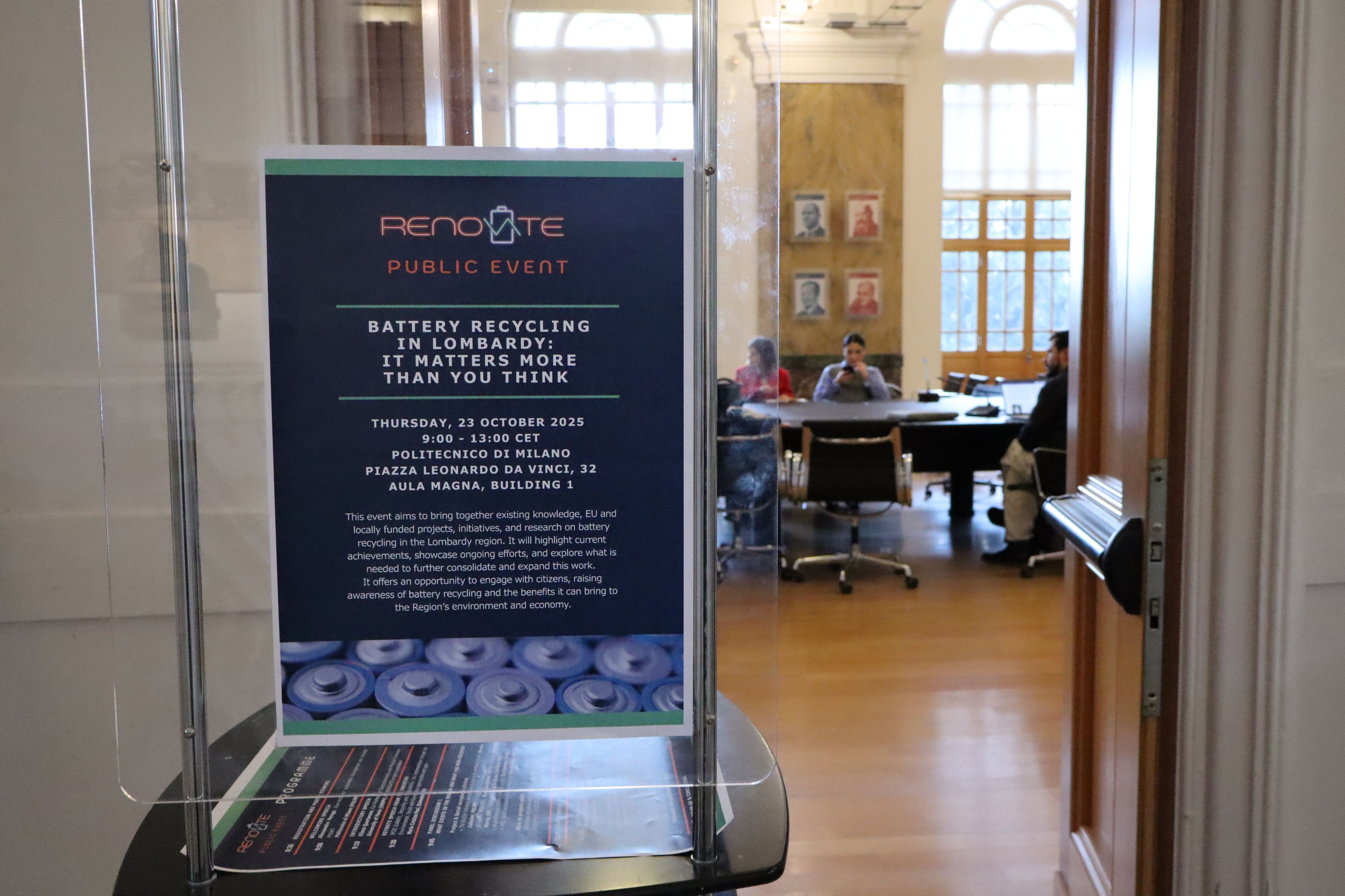 AutoMat at RENOVATE Workshop on Battery Recycling